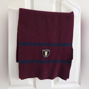 Nautica Men's Burgundy Scarf